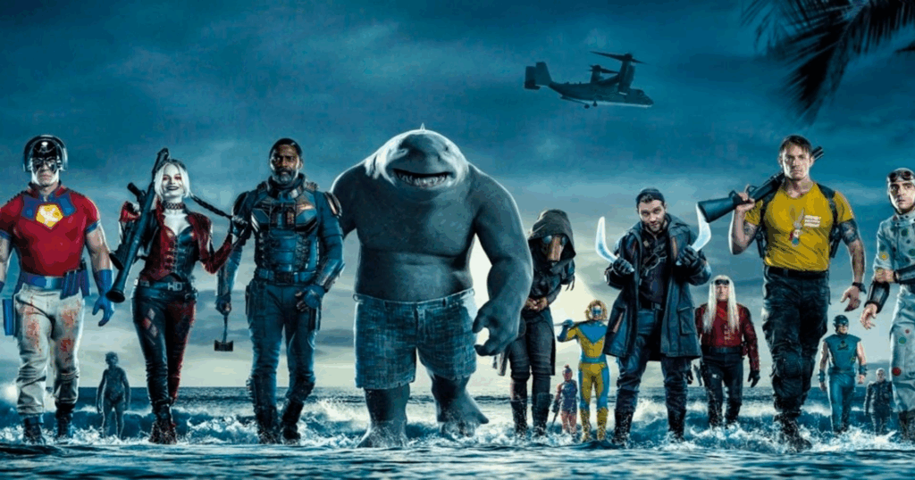 Foi neste filme explosivo de James Gunn que o Pacificador ganhou vida, roubando a cena entre vilões e desajustados